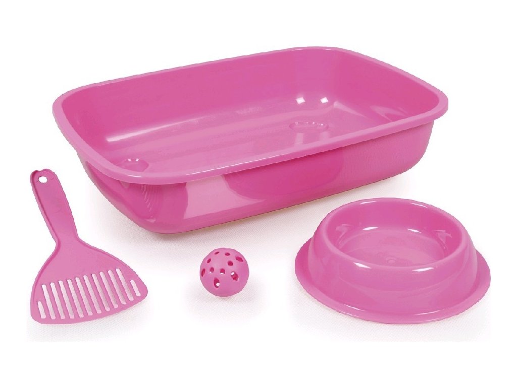 WC Welcome kitten set růžový